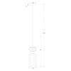 Designerska lampa wisząca Molly PINK Milagro ML1822 